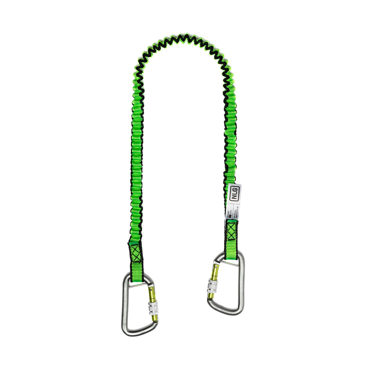NLG GO™ Bungee Tool Lanyard, Twin Carabiner