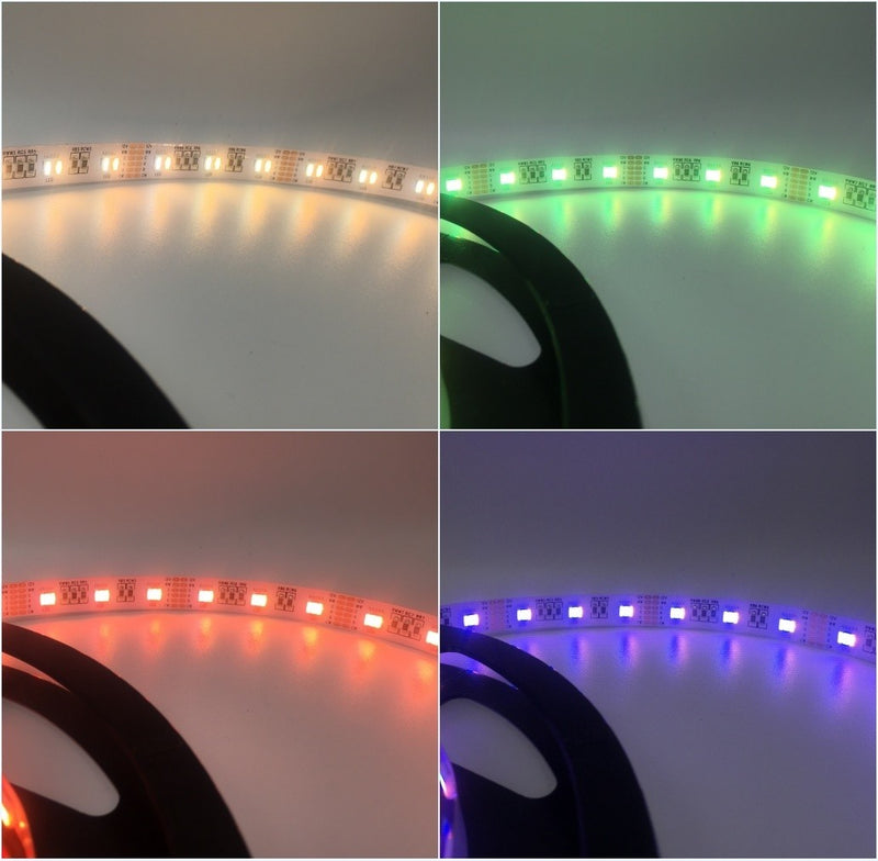 RGBCCT 5-in-1 Budget LED Strip – 60 LEDs/m | 24V Flexible Tape (2400K–6500K)