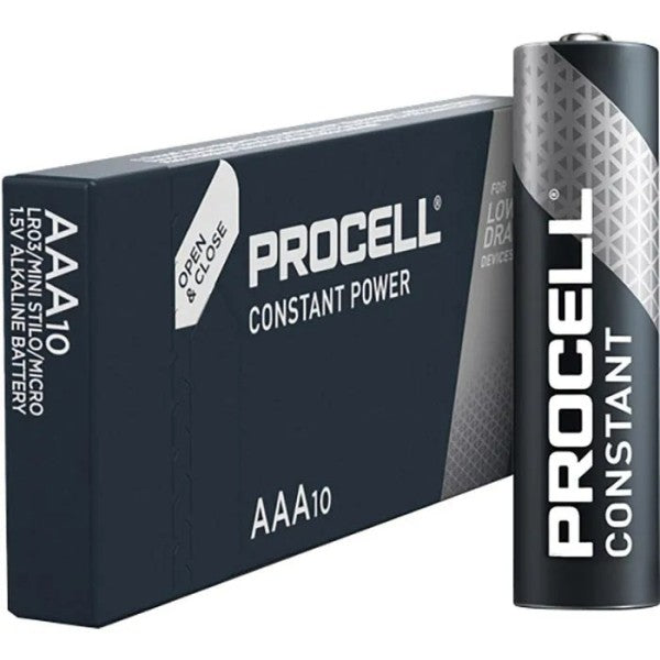 Duracell Industrial AAA Batteries — Pack of 10