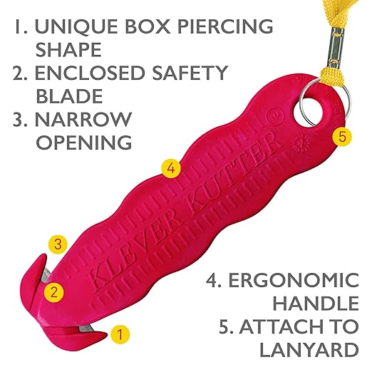 Klever Kutter - Unique Double Hook Design - Safety Cutter