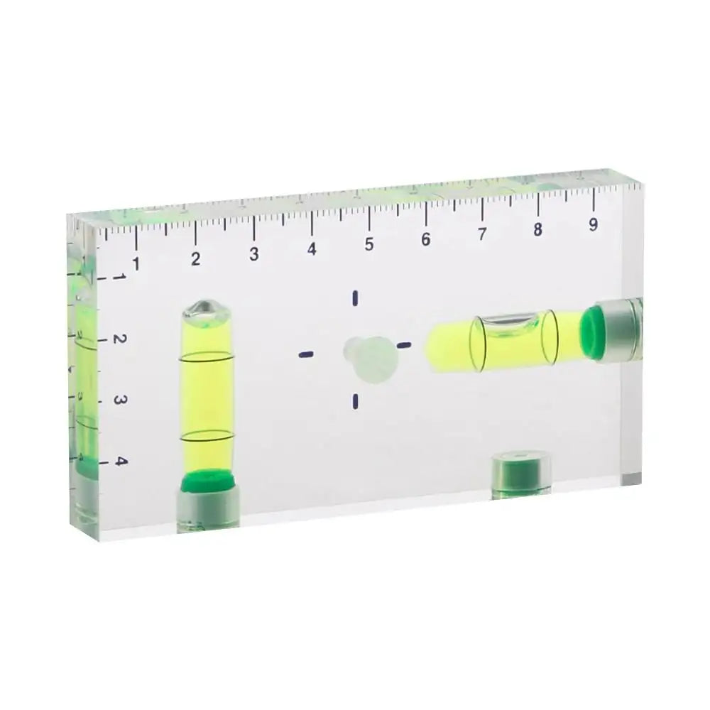 Side view of Magnetic Mini Spirit Level showing strong rare-earth magnet base.