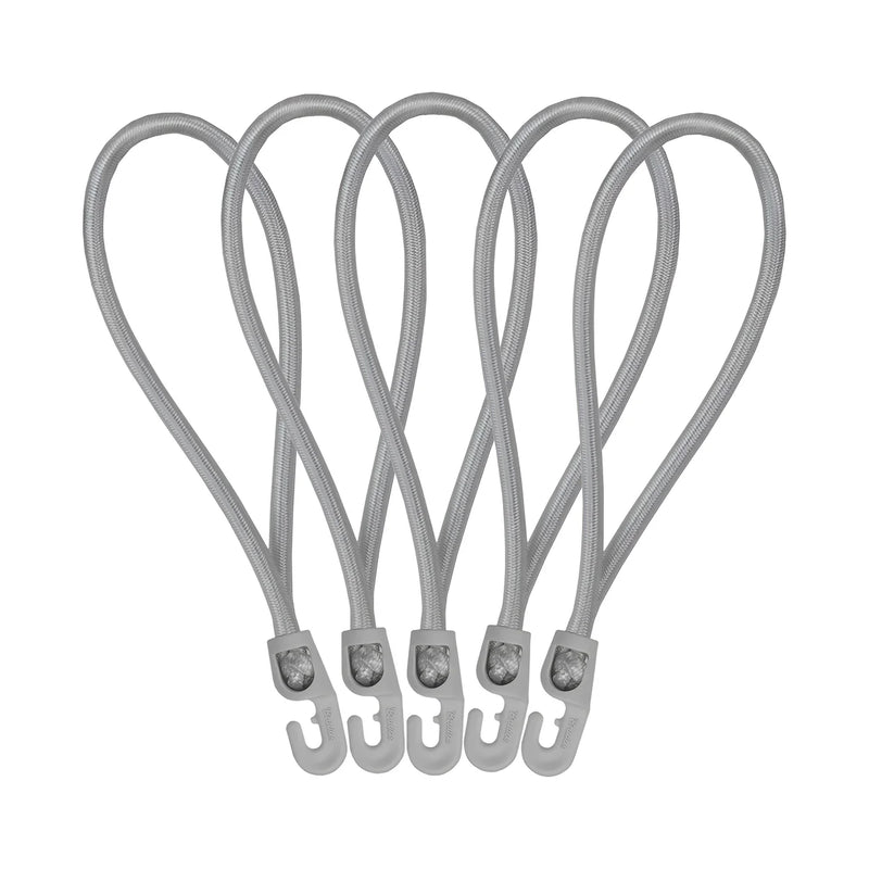 Bungee Loop with Hooks — 18 cm (5-Pack / 25-Pack)