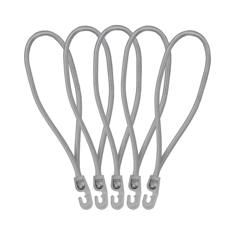 Bungee Loop with Hooks — 25 cm (5-Pack / 25-Pack)