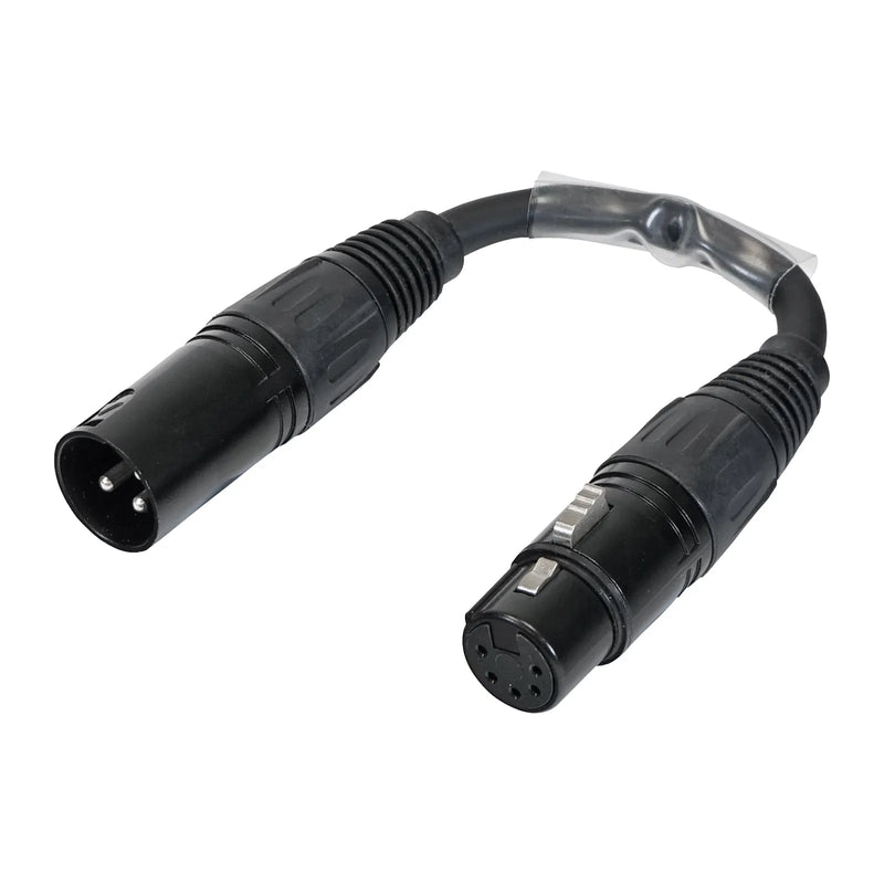 DMX XLR Adapters ā 3-Pin to 5-Pin & 5-Pin to 3-Pin