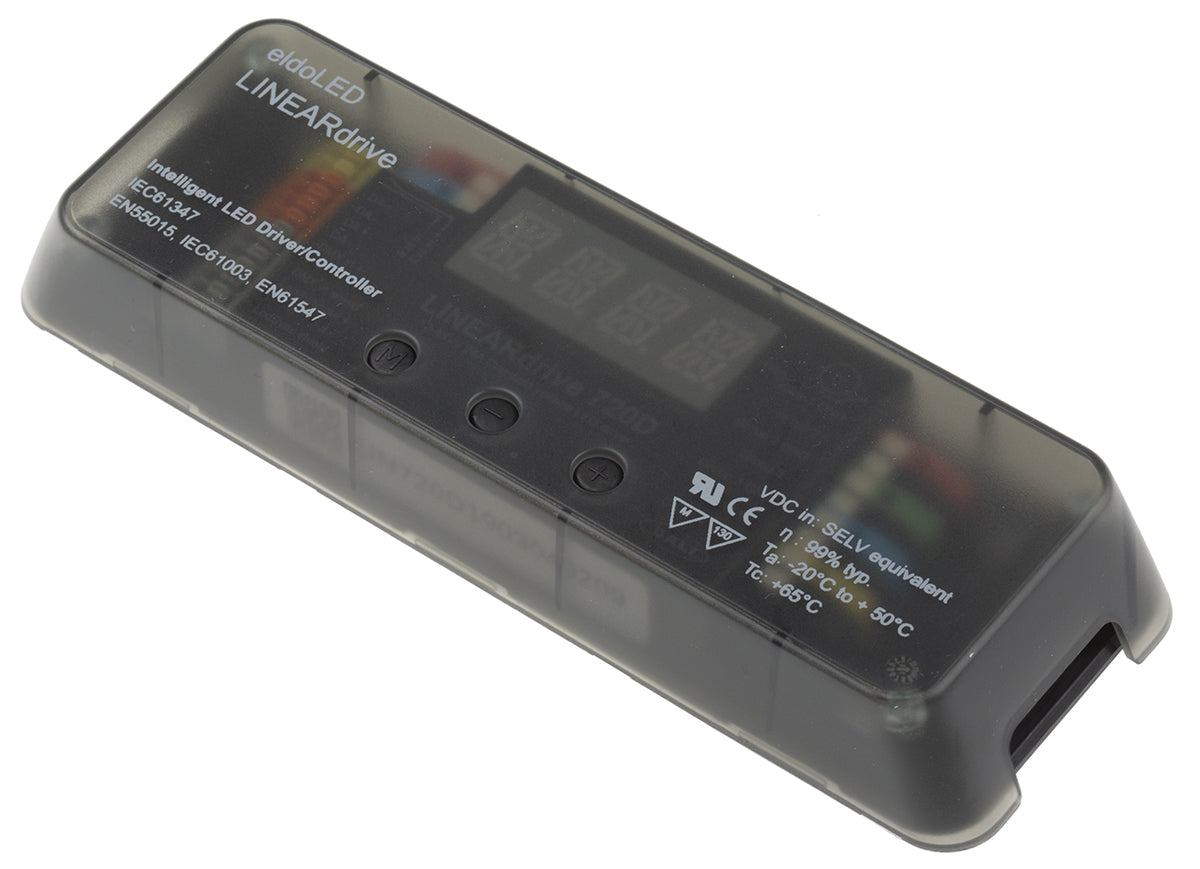eldoLED 720D DMX LED driver – front and side view