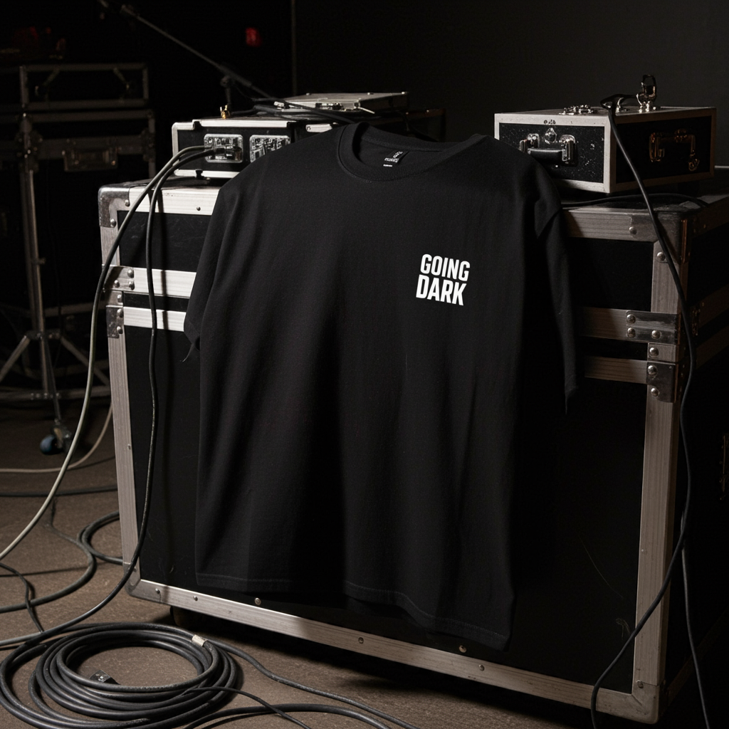 Going Dark Ltd Workwear T-shirt - Black