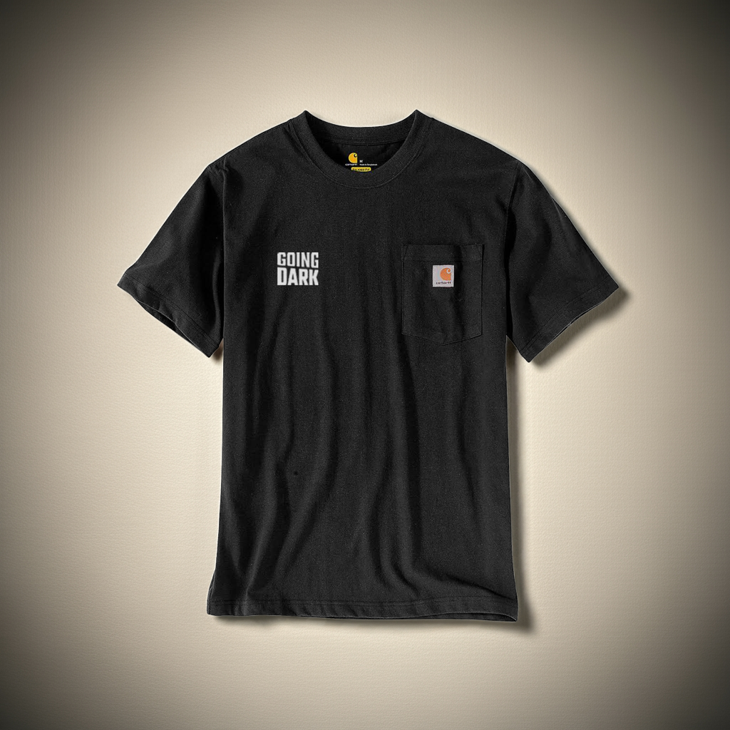 Going Dark × Carhartt Relaxed Fit Pocket Cotton T-Shirt