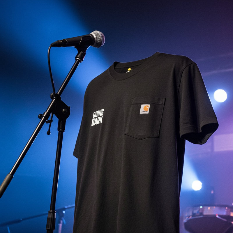 Going Dark × Carhartt Relaxed Fit Pocket Cotton T-Shirt