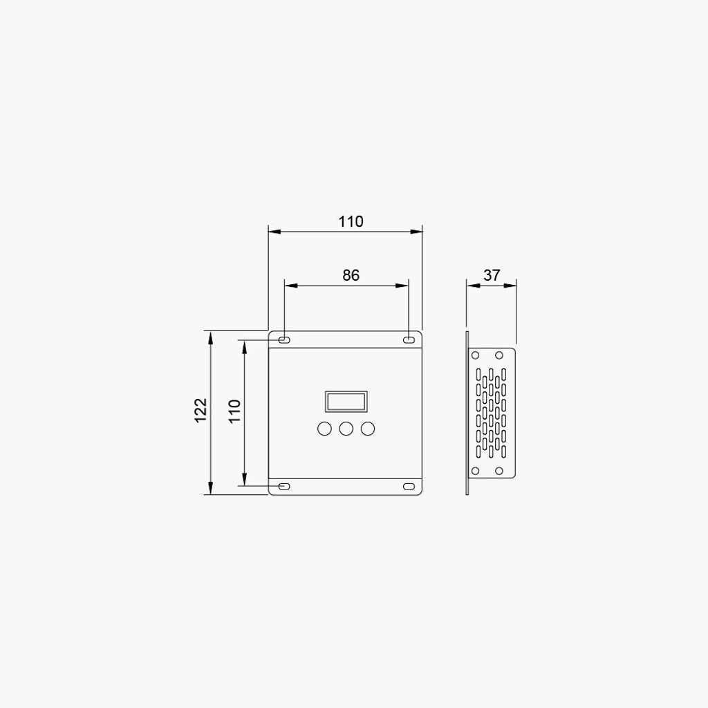LTECH LT-905-OLED, 5 Channel 5A, 12-24V DC, DMX512 Decoder