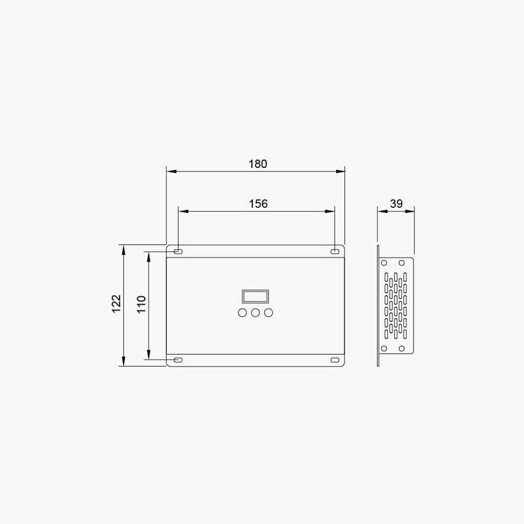 LTECH LT-916-OLED, 16 Channel 3A, 12-24V DC, DMX512 Decoder
