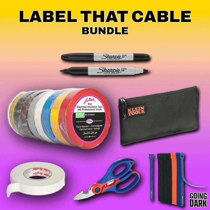 Label That Cable – Tape & Tool Bundle for Pro Cable Labelling