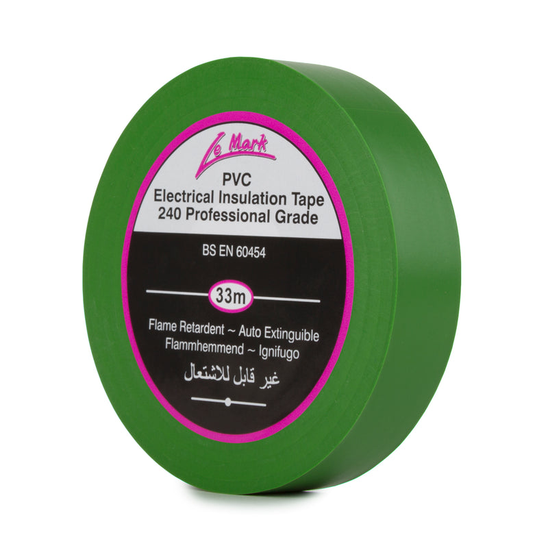 Le Mark PVC Electrical Insulation Tape — 19mm × 33m