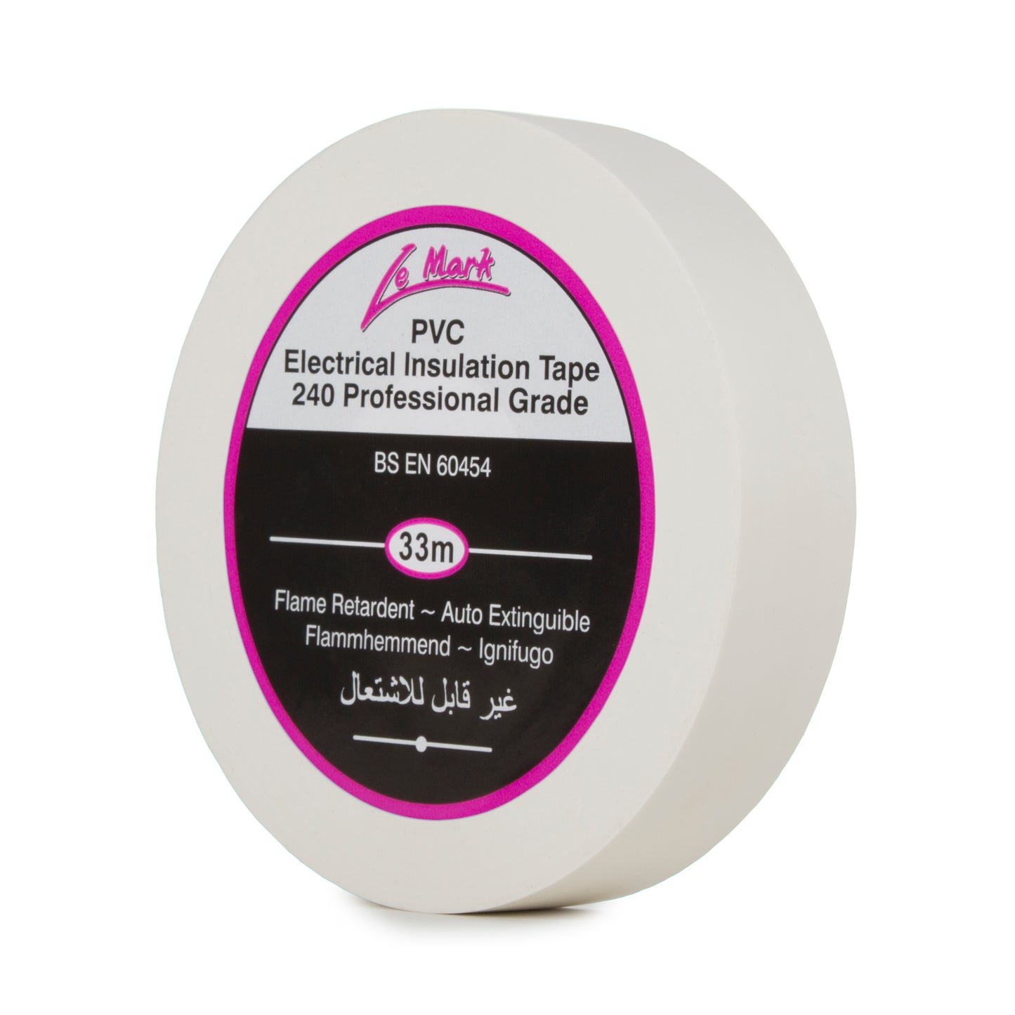 Le Mark PVC Electrical Insulation Tape — 19mm × 33m