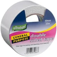 Alpackage Double-Sided Tape — 33 m, 80 µm (12 mm / 25 mm / 50 mm)