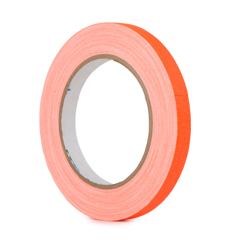 Pro Gaff Spike Tape Bundle Pack — 12 mm × 22.8 m (Fluorescent Multi-Roll Set)
