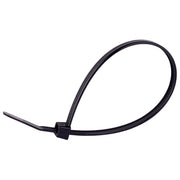HellermannTyton TYS 200x4.6 Black UV-Resistant Cable Ties for Stage and Touring