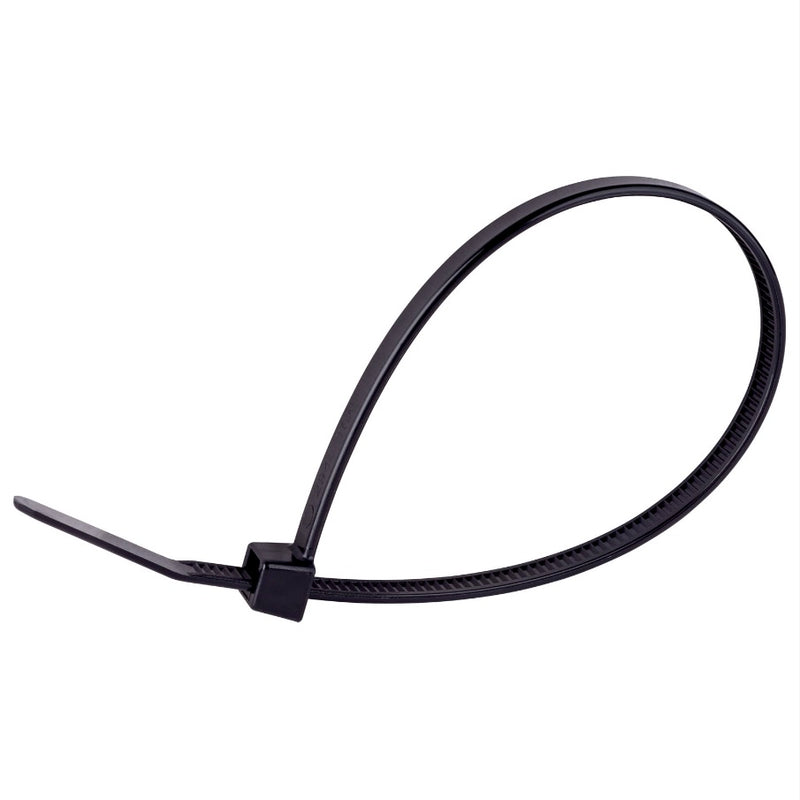 HellermannTyton TYS 200x4.6 Black UV-Resistant Cable Ties for Stage and Touring