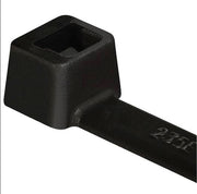 HellermannTyton TYS 200x4.6 Black UV-Resistant Cable Ties for Stage and Touring