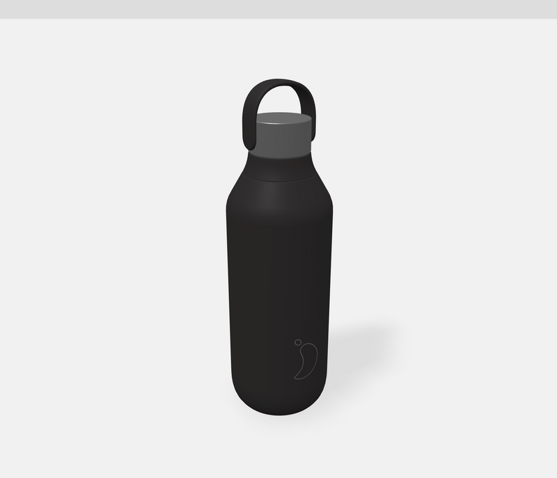 Going Dark × Chilly’s Series 2 Bottle – Abyss Black (500 ml)
