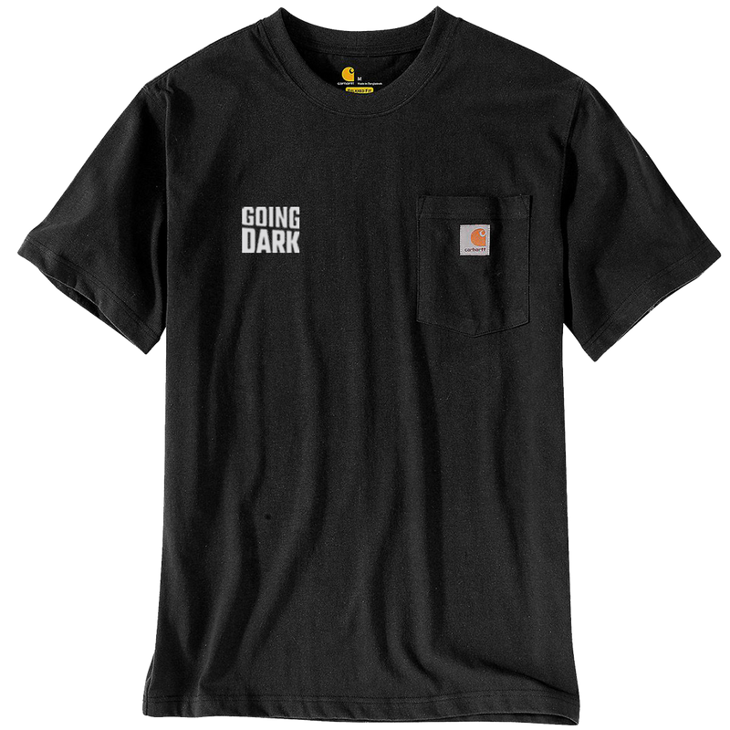 Going Dark × Carhartt Relaxed Fit Pocket Cotton T-Shirt