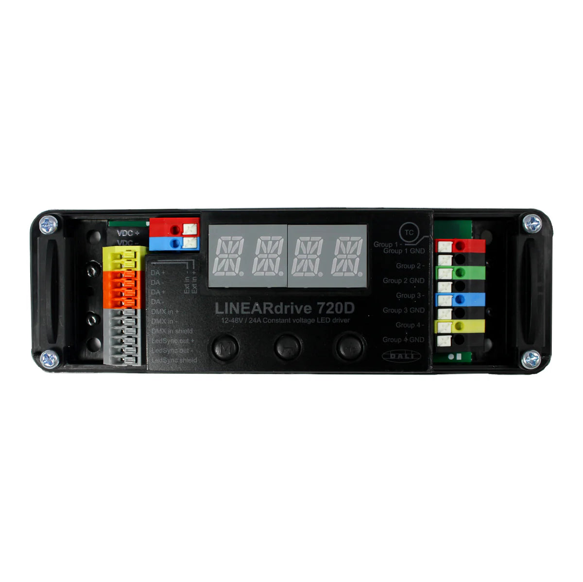 DMX LED driver for stage and theatrical lighting control