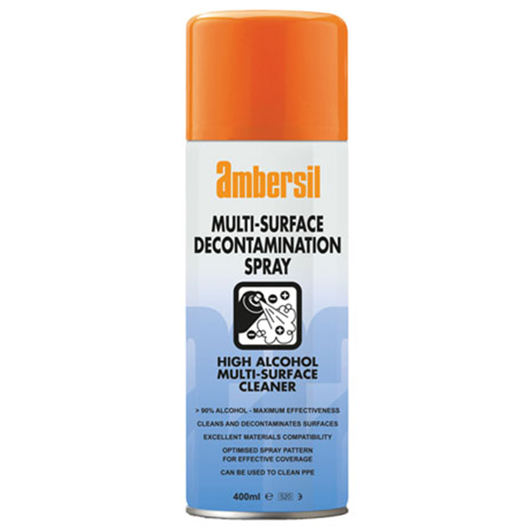 Ambersil Multi Surface Decontamination Cleaner - 400ml Ambersil