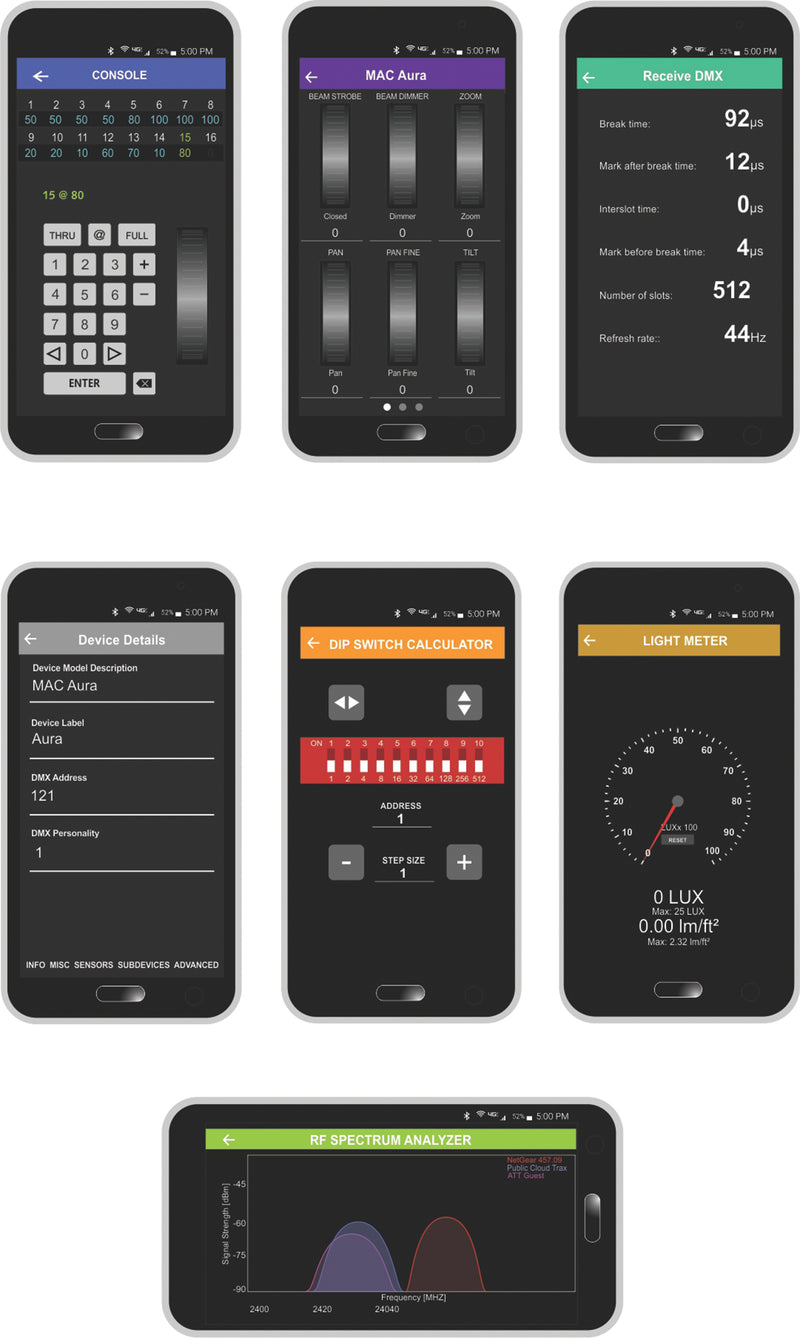 City Theatrical DMXcat® Ð Multi Function DMX/RDM Test Tool