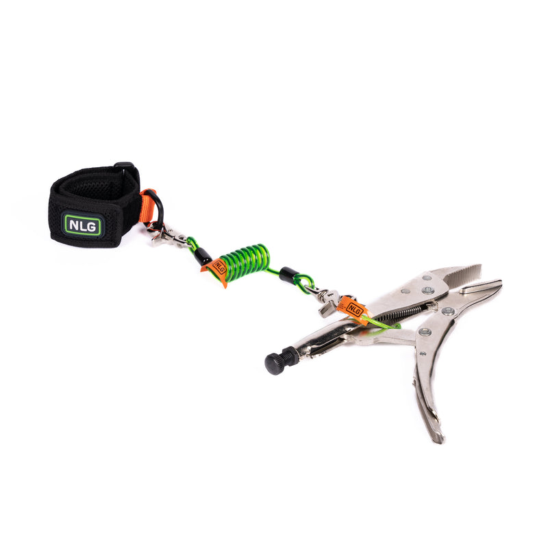 NLG Short Coil Tool Lanyard, Quick Clipª