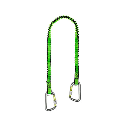 NLG GO™ Bungee Tool Lanyard, Twin Carabiner