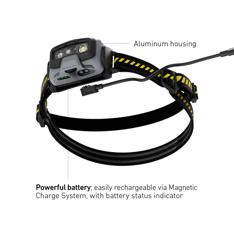 HF6R WORK Rechargeable Head Torch, 800 Lumens