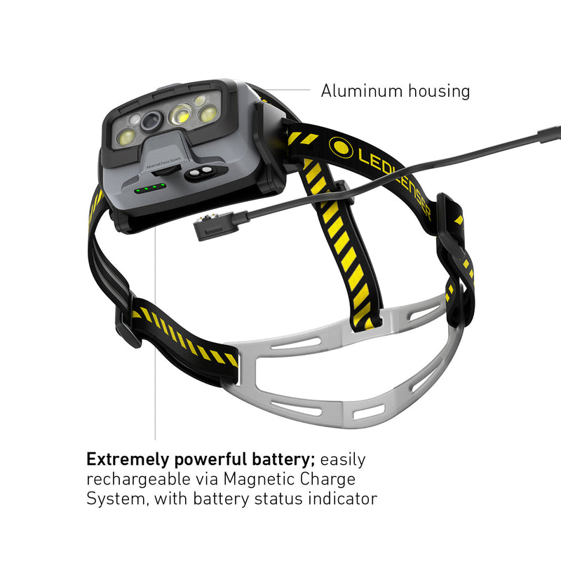 HF8R WORK Rechargeable Head Torch, 1600 Lumens