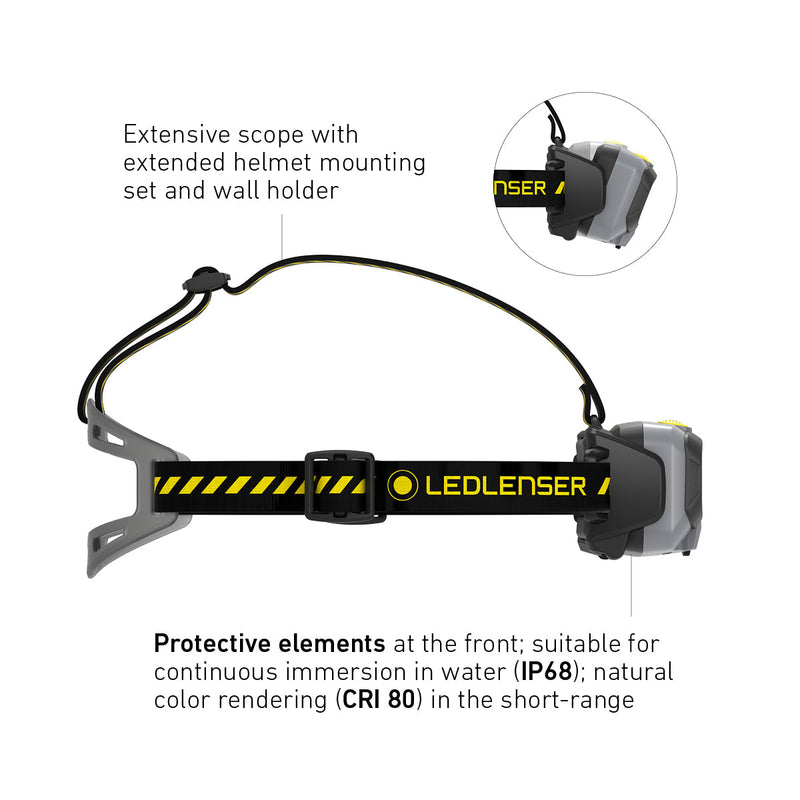 HF8R WORK Rechargeable Head Torch, 1600 Lumens