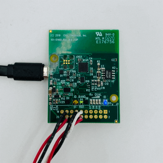 City Theatrical MULTIVERSE® Receiver Card 2.4GHz Ð Wireless DMX Receiver