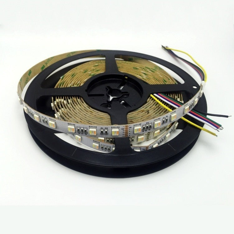 RGBCCT 5-in-1 Budget LED Strip – 60 LEDs/m | 24V Flexible Tape (2400K–6500K)