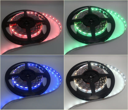 RGBCCT 5-in-1 Budget LED Strip – 60 LEDs/m | 24V Flexible Tape (2400K–6500K)