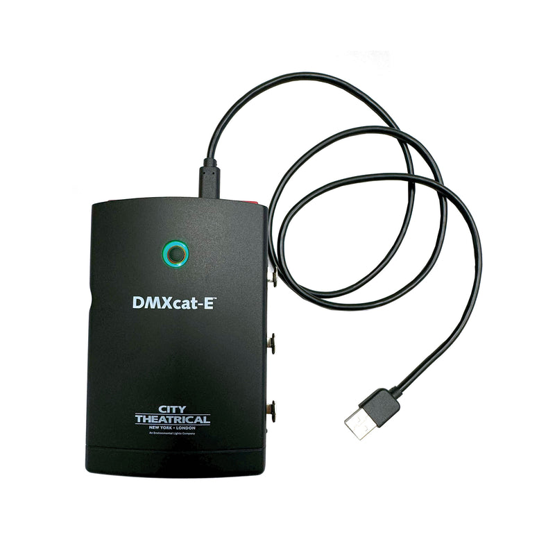 City Theatrical DMXcat-E® Ð Ethernet Lighting Test Tool