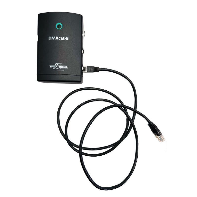 City Theatrical DMXcat-E® Ð Ethernet Lighting Test Tool