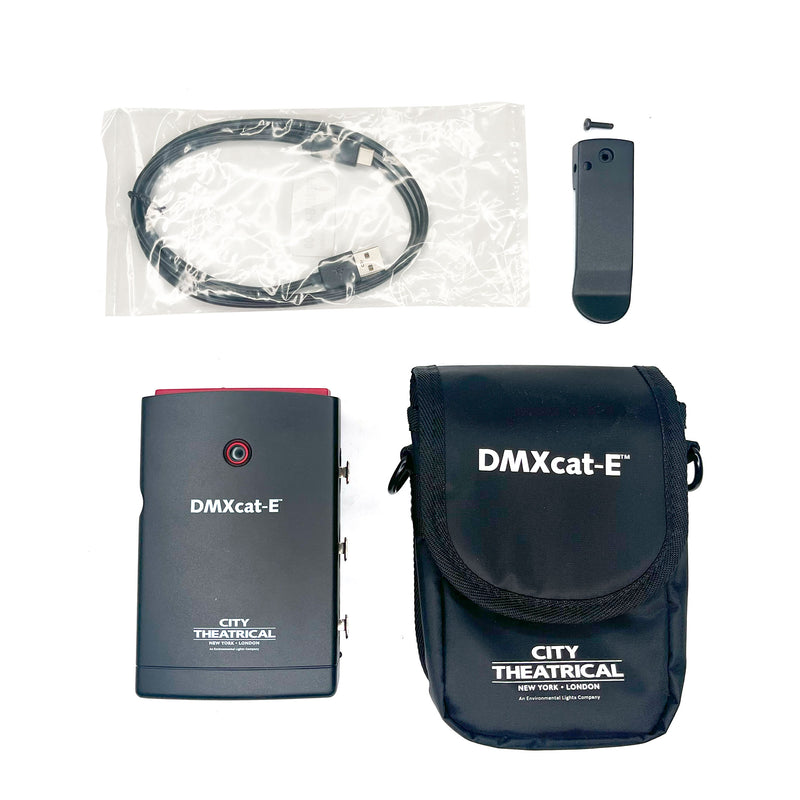 City Theatrical DMXcat-E® Ð Ethernet Lighting Test Tool