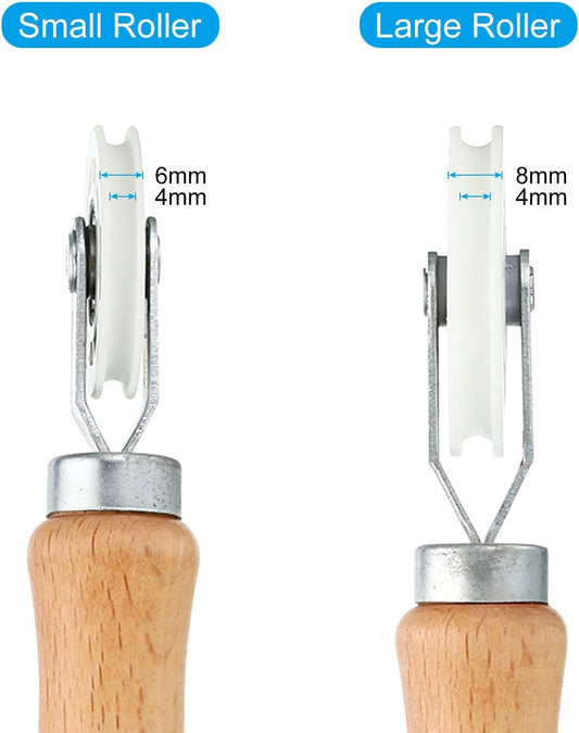 LED Tape Applicator Tool Wooden Handle 6-10mm