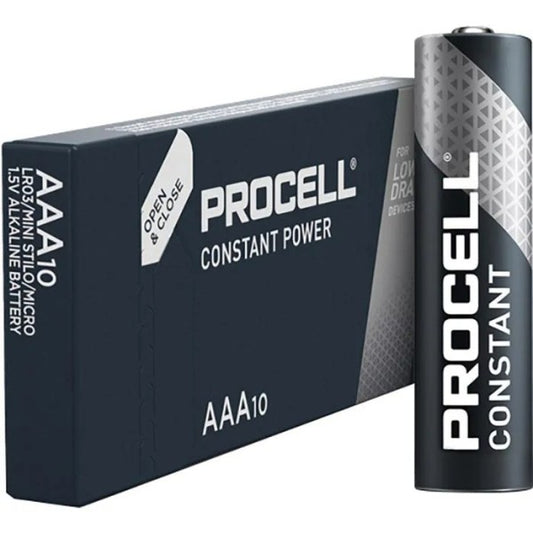 Duracell Industrial AAA Batteries — Pack of 10