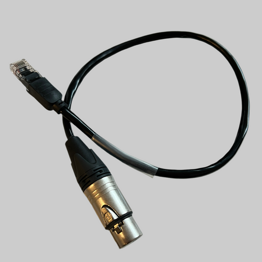 DMX 5-Pin to RJ45 Adapter — Male & Female