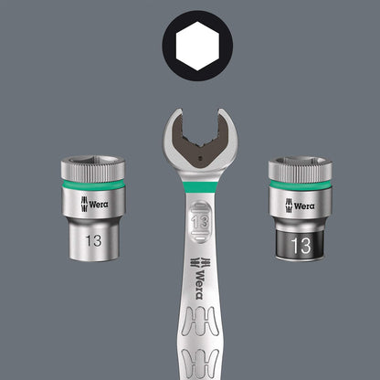 Wera Tool-Check Plus — 39-Piece Compact Bit, Socket & Ratchet Set