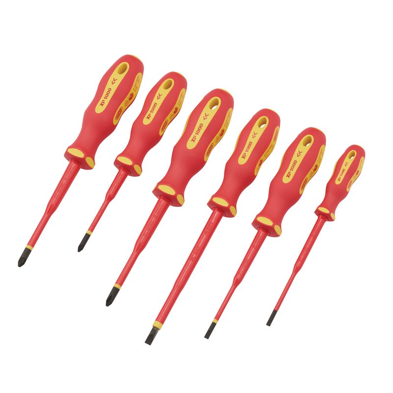 XP1000® VDE Slimline Screwdriver Set (6 Piece) 02167