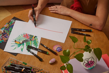 Sharpie Creative Acrylic Paint Pens (5-Pack, Brush Tip)