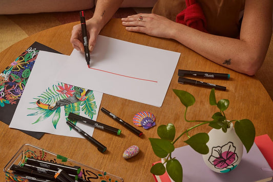 Sharpie Creative Acrylic Paint Pens (5-Pack, Brush Tip)