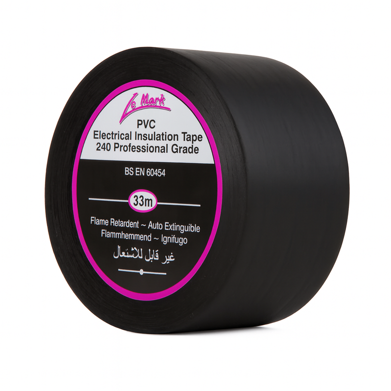 Le Mark PVC Electrical Insulation Tape — 50mm × 33m