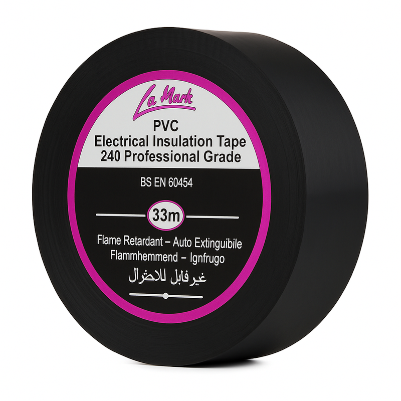 Le Mark PVC Electrical Insulation Tape — 38mm × 33m