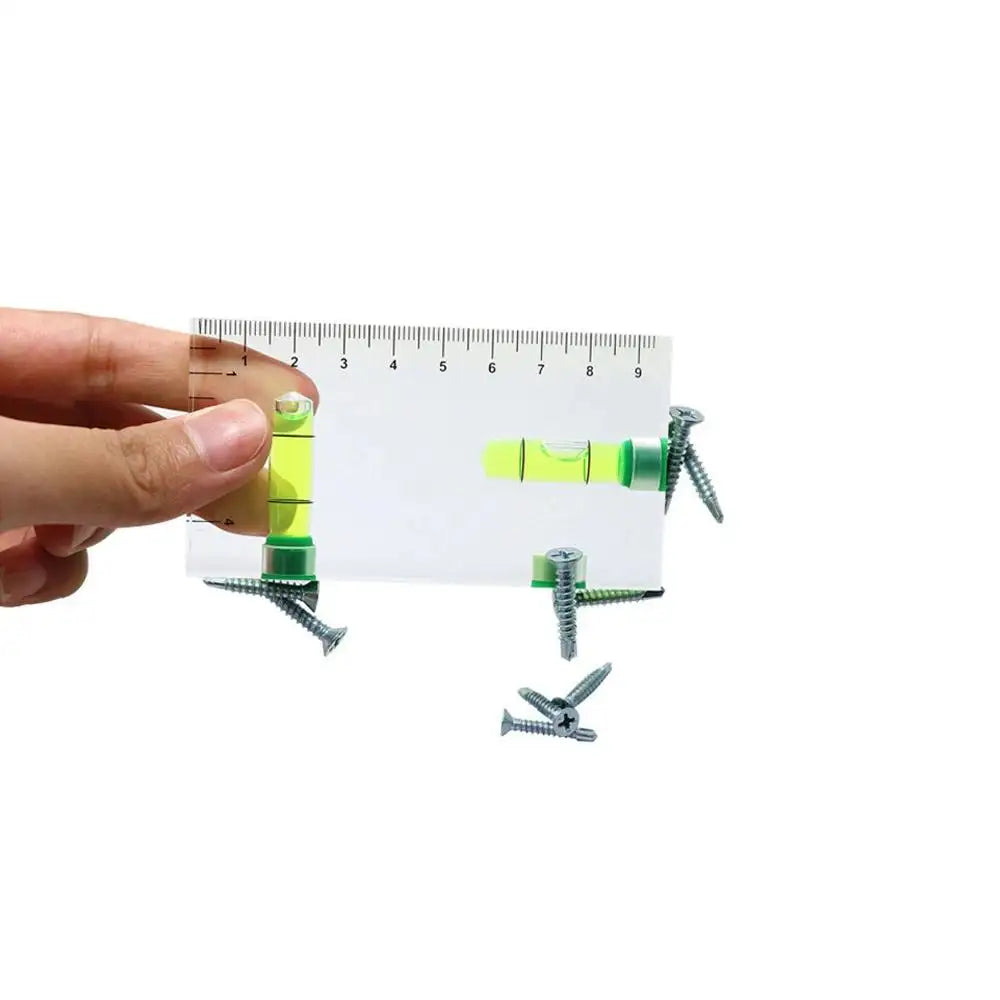 Magnetic Mini Spirit Level – compact tool for leveling moving lights in theatre and live events.
