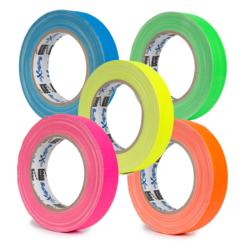 MagTape® Xtra™ Matt Fluorescent Gaffer Tape 25mm x 25m Bundle