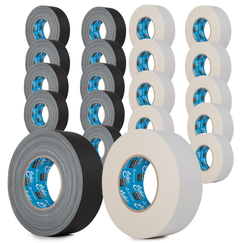 MagTape® Xtra™ Matt Gaffer Tape – Black & White Top Up Bundle